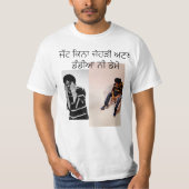 Sidhu Moose Wala Malwa Block T-Shirt (Vorderseite)