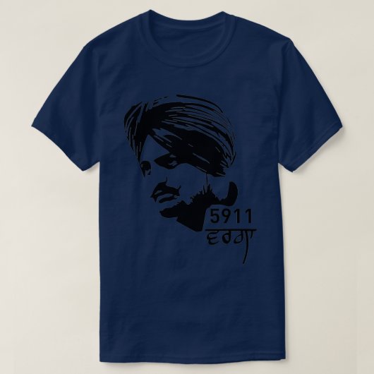 Sidhu Moose Wala T-Shirt (Design vorne)