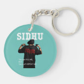 Sidhu Moosewala Desi Merch Punjabi Pullover Schlüsselanhänger (Rückseite)