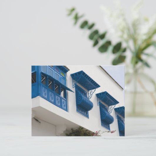 Sidi Bou sagte: Tunesien Postkarte (Stehend Vorderseite)
