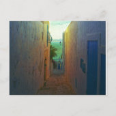 Sidi Bou Said Laneway Postkarte (Vorderseite)