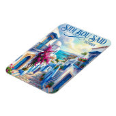 Sidi Bou Said Tunesien Magnet (Linke Seite)