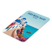 Sidi Bou Said Tunesien Magnet (Linke Seite)
