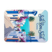 Sidi Bou Said Tunesien Magnet (Horizontal)