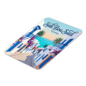 Sidi Bou Said Tunesien Magnet (Linke Seite)