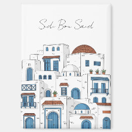 Sidi Bou Said Tunisia Travel Magnet