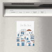 Sidi Bou Said Tunisia Travel Magnet (In Situ (Geschirrspüler))