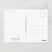 Sidi Kaouki (Marokko) Postkarte (Rückseite)