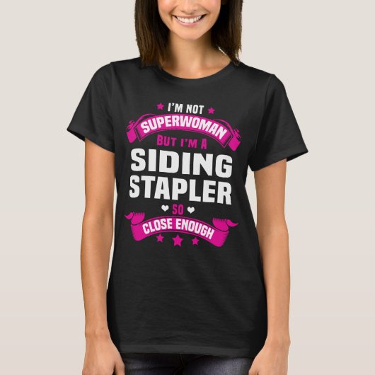 Siding Stapler T-Shirt (Vorderseite)
