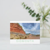 Sidmouth Feiertagspostkarte (Stehend Vorderseite)