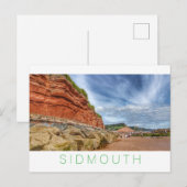 Sidmouth Feiertagspostkarte (Vorne/Hinten)