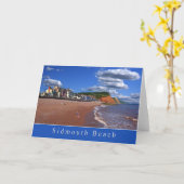 Sidmouth Grußkarte Karte (Gelbe Blume)