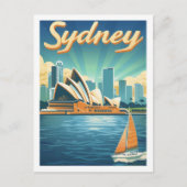 Sidney Australia Famous Travel Place Postkarte (Vorderseite)