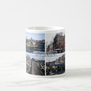Sidney - Australien - Mosaik - Kaffeetasse