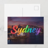 Sidney Australien Postkarte (Vorne/Hinten)
