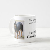 Sidney das blaue Heeler Kaffeetasse (Vorderseite Links)