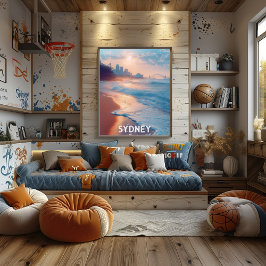 Sídney: La Ciudad del Puerto - Belleza Costera. Poster