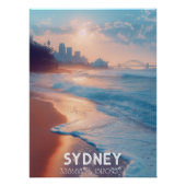 Sídney: La Ciudad del Puerto - Belleza Costera. Poster (Vorderseite)