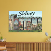 Sidney, Montana Leinwanddruck (Insitu (Wohnzimmer))