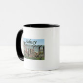 Sidney, Montana Tasse (Vorderseite Links)