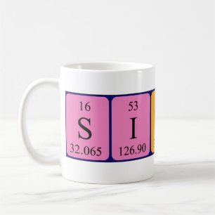 Sidney Periodenname Tasse