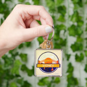 Sidney Porte-clé Premium Carré Schlüsselanhänger (Hand)