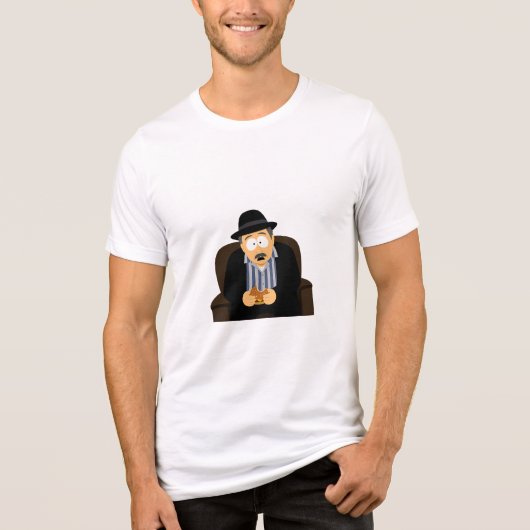 "Sidney Potter"  Tri-Blend Shirt (Vorderseite)