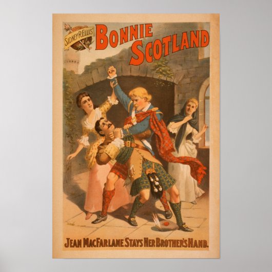 Sidney R. Ellis' Bonnie Scotland Scottish Play 3 Poster (Vorne)