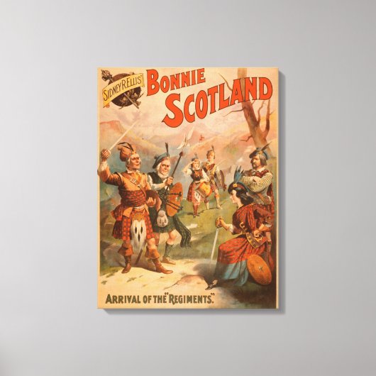 Sidney R. Ellis' Bonnie Scotland Scottish Play 4 Leinwanddruck (Vorderseite)