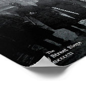 Sidney Street Siege 1911 Poster (Ecke)
