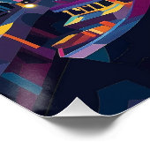 Sídney: The Harbour City - Arte Contemporáneo Poster (Ecke)