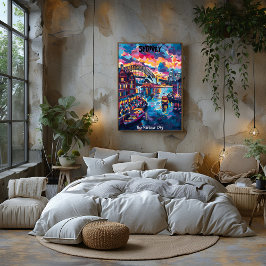 Sídney: The Harbour City - Arte Contemporáneo Poster