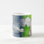 Sidney u. Jenn Kunst Kaffeetasse (Mittel)