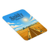 Sidney USA Magnet (Rechte Seite)