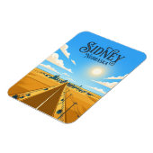 Sidney USA Magnet (Linke Seite)