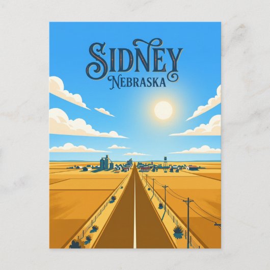 Sidney USA Postkarte (Vorderseite)