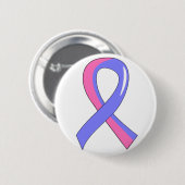 SIDS blaues rosa Band 3 Button (Vorne & Hinten)