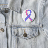 SIDS blaues rosa Band 3 Button (Beispiel)
