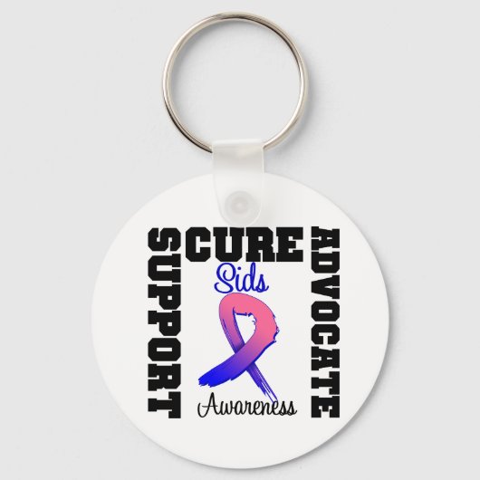 SIDS Support Advocado Cure Schlüsselanhänger (Vorderseite)