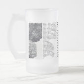 Siduri Bier-Tasse Mattglas Bierglas (Links)