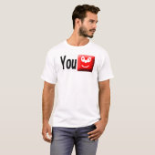 Sie Ⅴ君 - Gesicht T-Shirt (Vorne ganz)