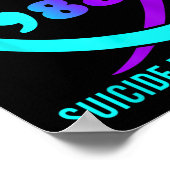 Sie 988 Suizidpräventionsbewusstsein  Poster (Ecke)