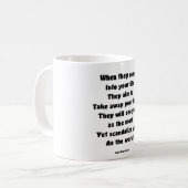Sie als das Schlimmste skandalisieren Kaffeetasse (Vorderseite Links)