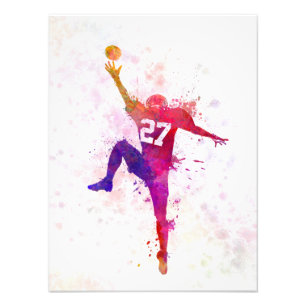 sie american football zu player man catching fotodruck