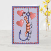 Sie angezogen - Grußkarte Karte (Gelbe Blume)