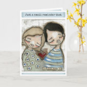 Sie - Anpassen für jede Liebe Karte (Gelbe Blume)