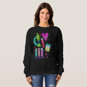 Sie arbeitet bereitwillig mit ihrem Labrador Tech Sweatshirt (Vorne ganz)