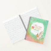 Sie arbeitet bereitwillig mit ihren Händen. Notizblock (Innenseite)