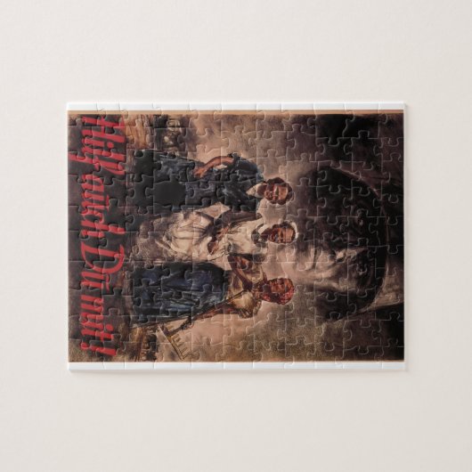 Sie auch, müssen helfen! _Propaganda Plakat Puzzle (Horizontal)