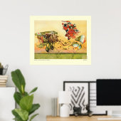 Sie auf einem Flügel und einem Gebet einbringen Poster (Heimbüro)